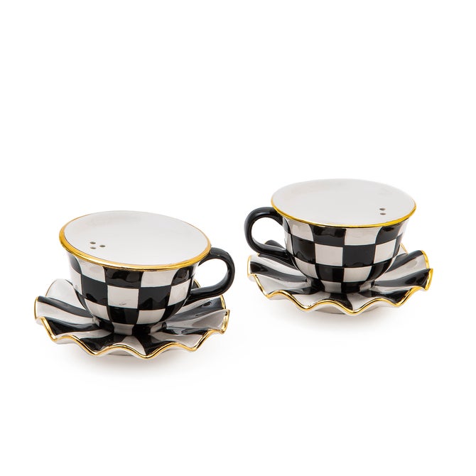 Courtly Teacup Salt & Pepper Set - {current_domain}