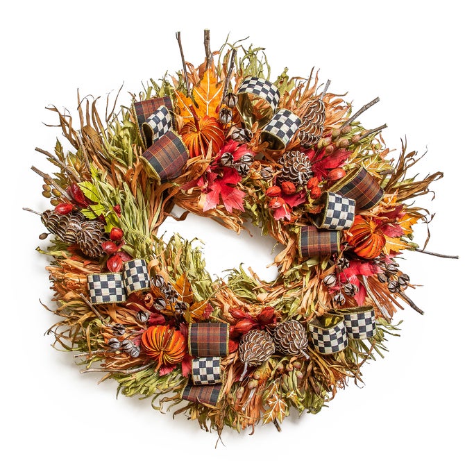 Fall On The Farm Wreath - {current_domain}