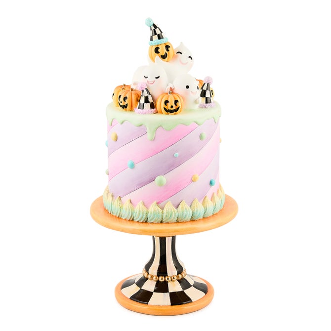 Trick or Treat Cake on Pedestal - {current_domain}
