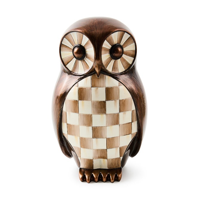 Mocha Check Owl - {current_domain}