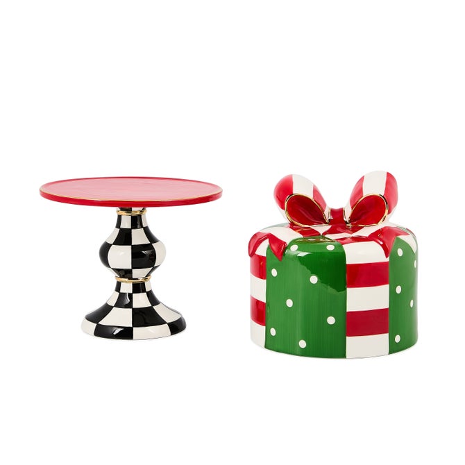 Check It Out Gift Lidded Cake Stand - {current_domain}