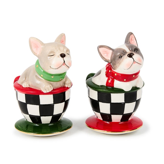 Check It Out French Bulldog Salt & Pepper Set - {current_domain}