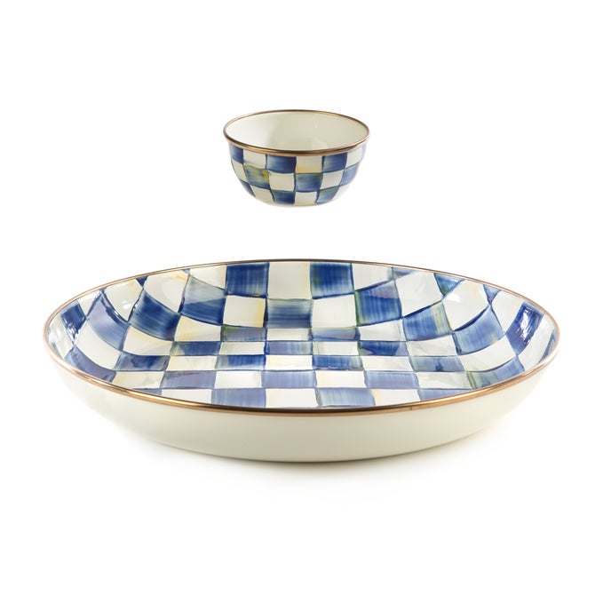 Royal Check Chip & Dip Set - {current_domain}