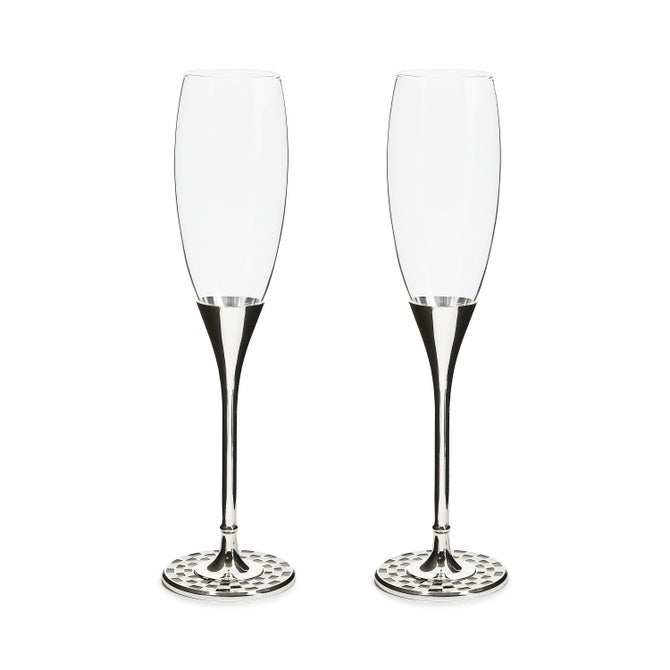 Celebrate Courtly Toasting Flutes, Set of 2 - {current_domain}