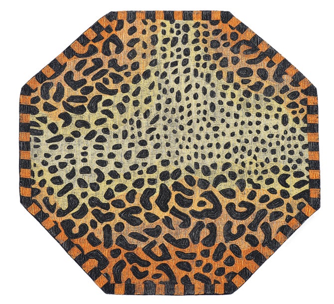 Cheetah 6' Octagon Indoor/Outdoor Rug - {current_domain}