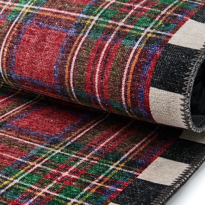Royal Stewart Tartan Red 3' x 5' Washable Rug - {current_domain}