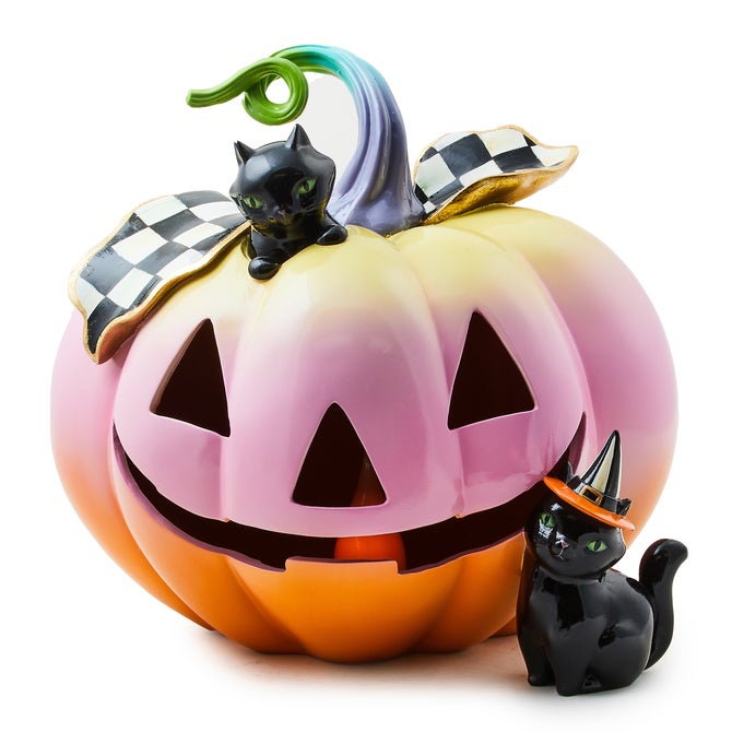 Trick or Treat Illuminated Jack O' Lantern - {current_domain}