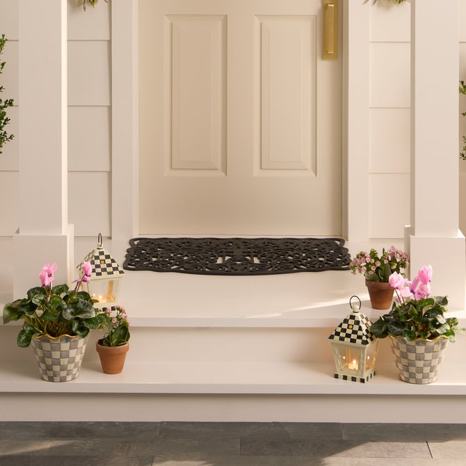 Mrs. Powers Rubber Door Mat - {current_domain}