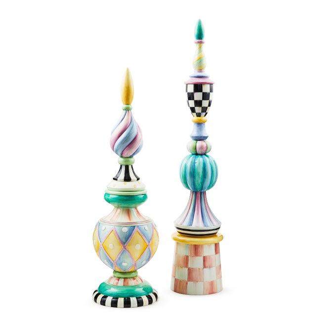 Rosy Meadow Short Finial - {current_domain}