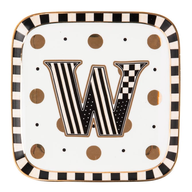 Monogram Dish - W - {current_domain}