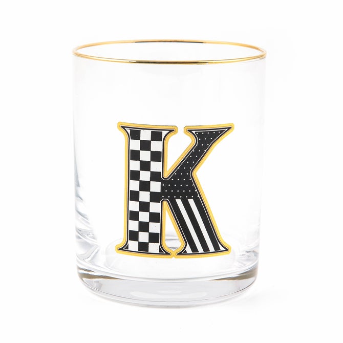 Monogram Tumbler - K - {current_domain}