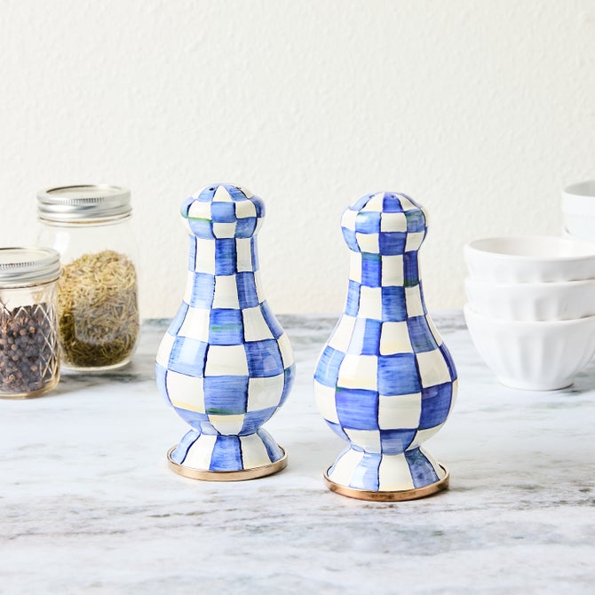 Enamel Salt & Pepper Shakers - {current_domain}