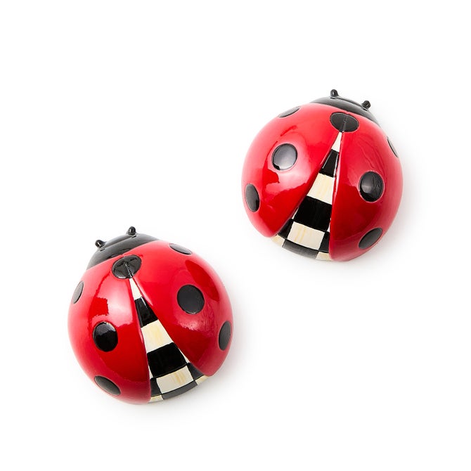 Lady Bug Magnets, Set of 2 - {current_domain}