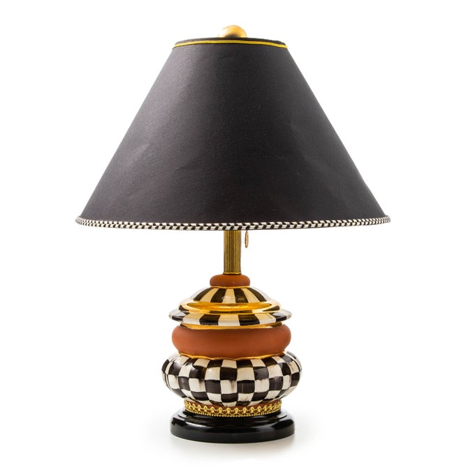 Courtly Check Groovy Table Lamp - {current_domain}