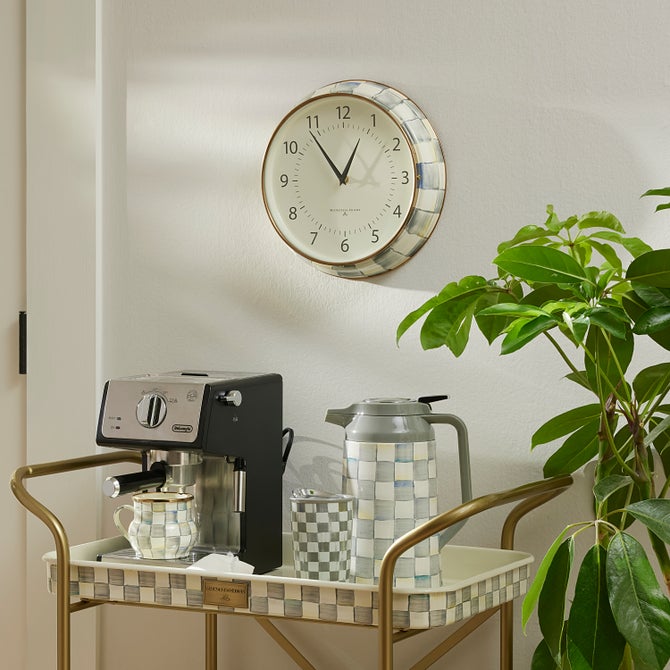 Sterling Check School Wall Clock - {current_domain}