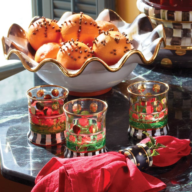 Check Medium Ceramic Fluted Serving Bowl - {current_domain}