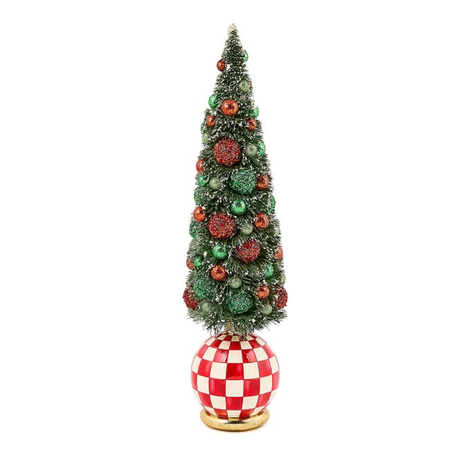 Check It Out Illuminated Large Bottle Brush Tree - {current_domain}