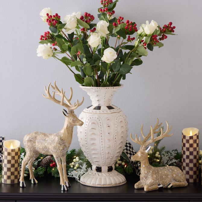 Courtly Large Ceramic Vase - {current_domain}