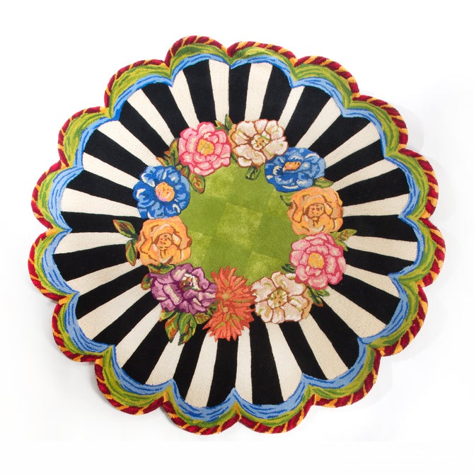 Cutting Garden 6' Round Rug - {current_domain}