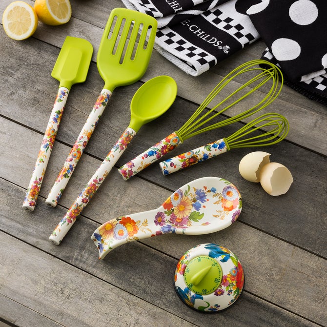 White Flower Market Spoon Rest - {current_domain}