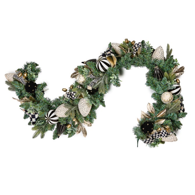 Courtly Noel Illuminated Garland - {current_domain}