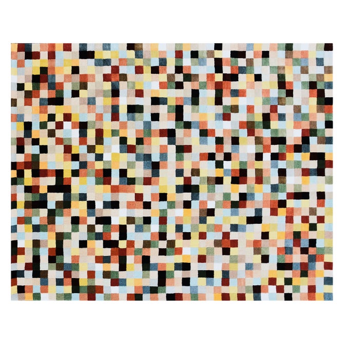 Multicolor Checkerboard 8' x 10' Rug - {current_domain}