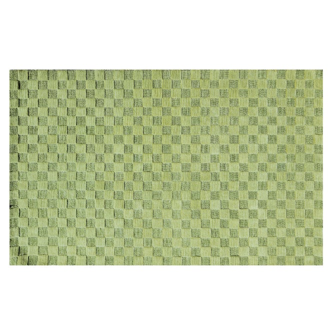 Moss Checkerboard 5' x 8' Rug - {current_domain}