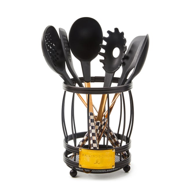 Courtly Check Utensil Caddy Set - {current_domain}