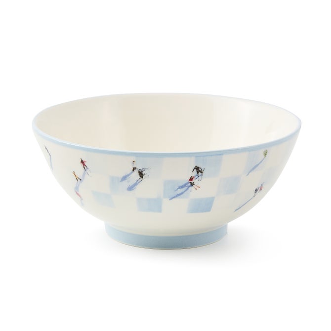 Gray Malin Ski Holiday Serving Bowl - {current_domain}