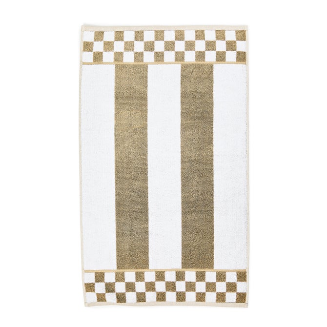 Mocha Stripe Hand Towel - {current_domain}