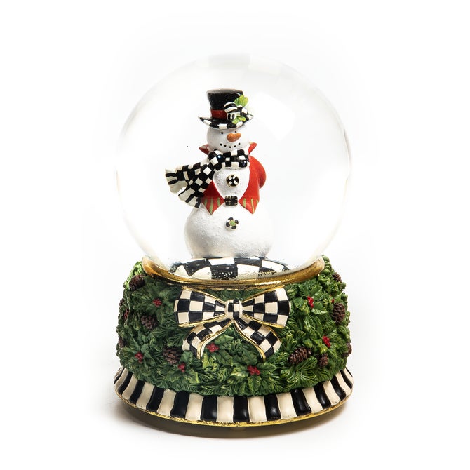 Snowman Snow Globe - {current_domain}