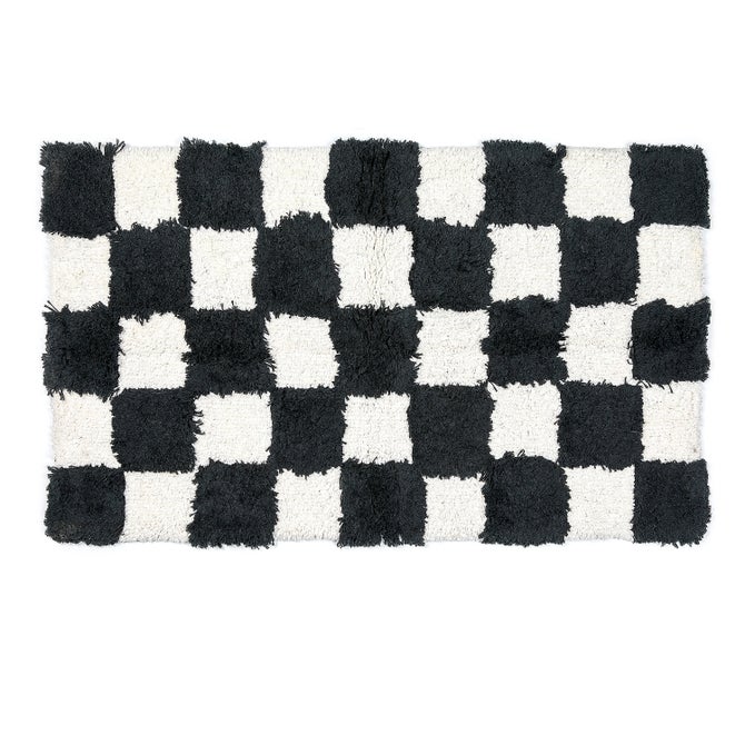 Checkerboard Bath Rug - {current_domain}