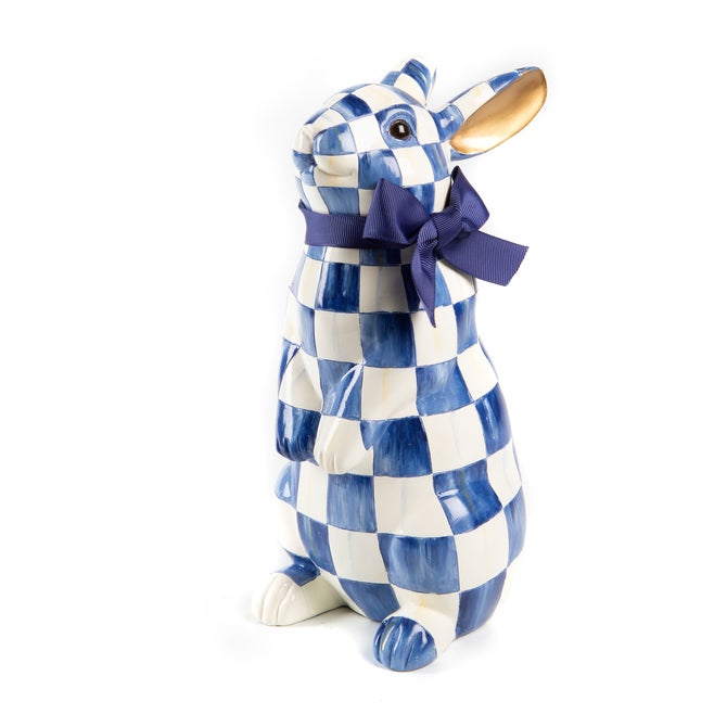 Royal Check Standing Bunny - {current_domain}