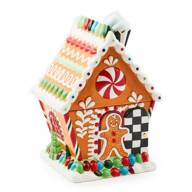 Bake Shop Gingerbread House Cookie Jar - {current_domain}