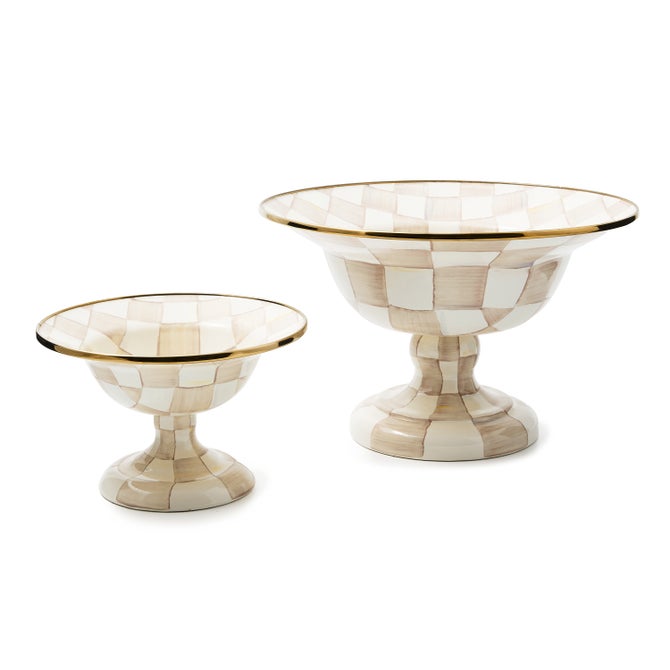 Mocha Check Large Compote - {current_domain}