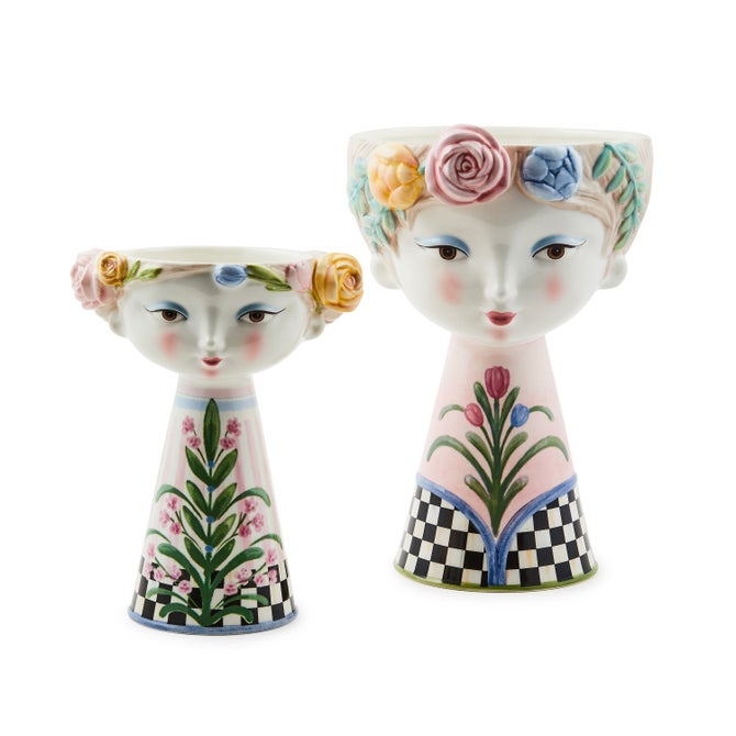 Rosy Meadow Short Lady Vase - {current_domain}