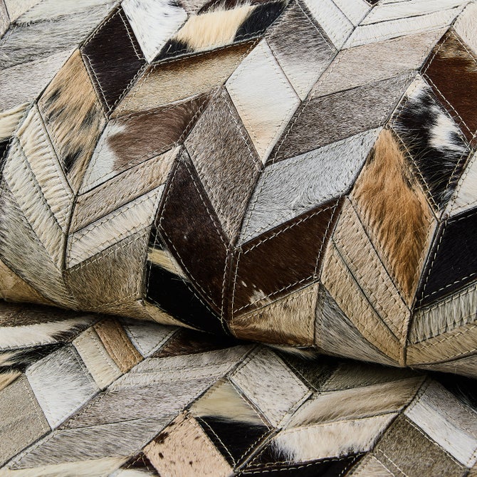 Black Herringbone Hair on Hide 5' x 8' Rug - {current_domain}