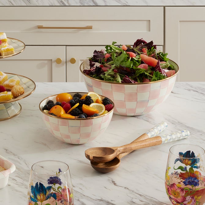 Rosy Check Medium Everyday Bowl - {current_domain}