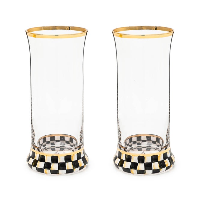 Courtly Check Glassware - {current_domain}