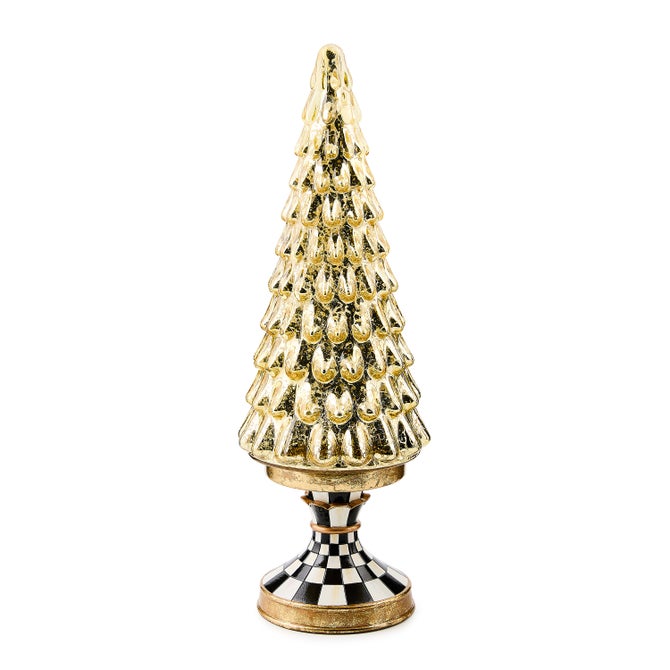 Courtly Noel Short Illuminated Glass Tree - {current_domain}