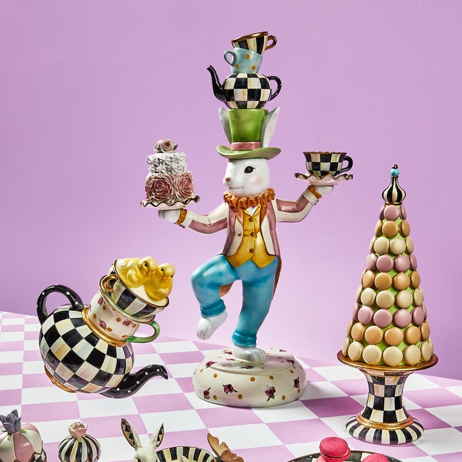 Rose Rabbit Centerpiece - {current_domain}