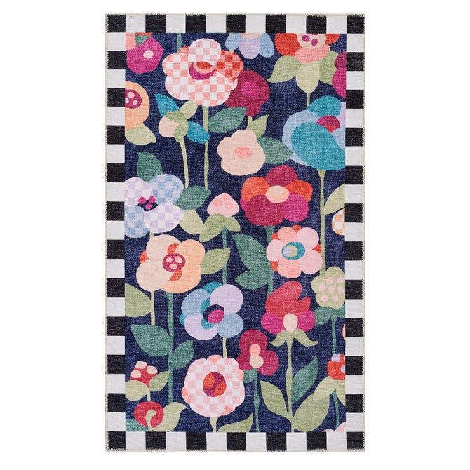 Posie Field 3' x 5' Washable Rug - {current_domain}