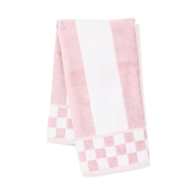 Rosy Stripe Hand Towel - {current_domain}