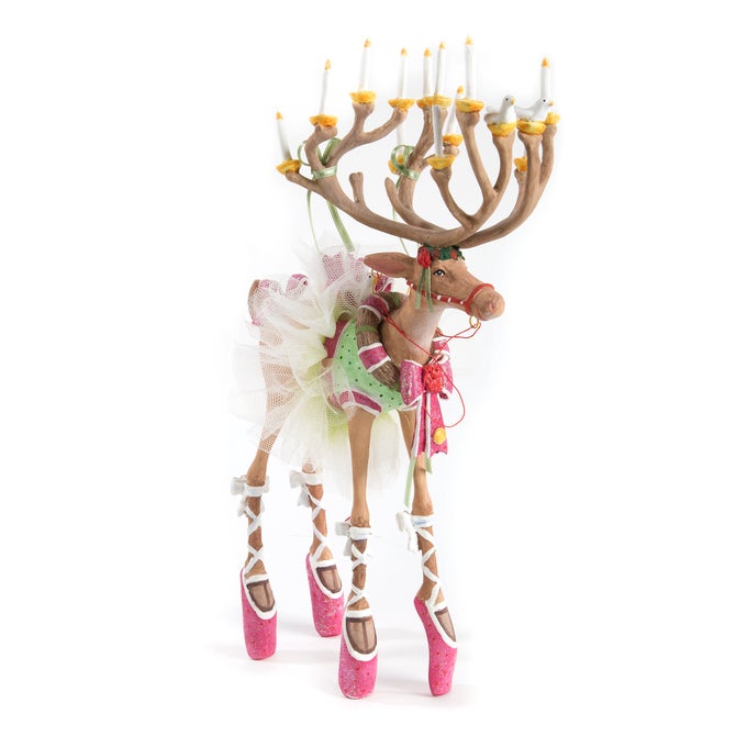 Patience Brewster Dash Away Dancer Reindeer Figure - {current_domain}