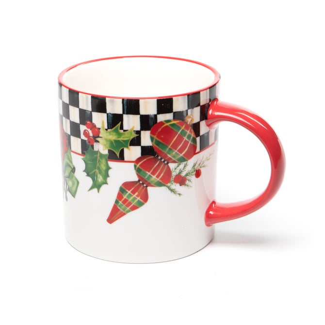 Deck the Halls Mugs, Set of 4 - {current_domain}