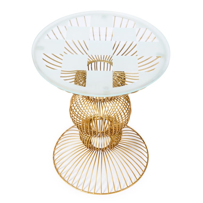 Gambit Wire Accent Table - {current_domain}