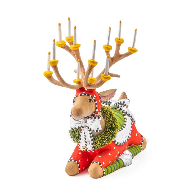Patience Brewster Dash Away Sitting Dasher Reindeer Figure - {current_domain}