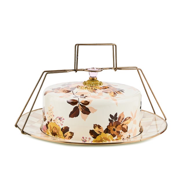 Wild Rose White Cake Carrier - {current_domain}