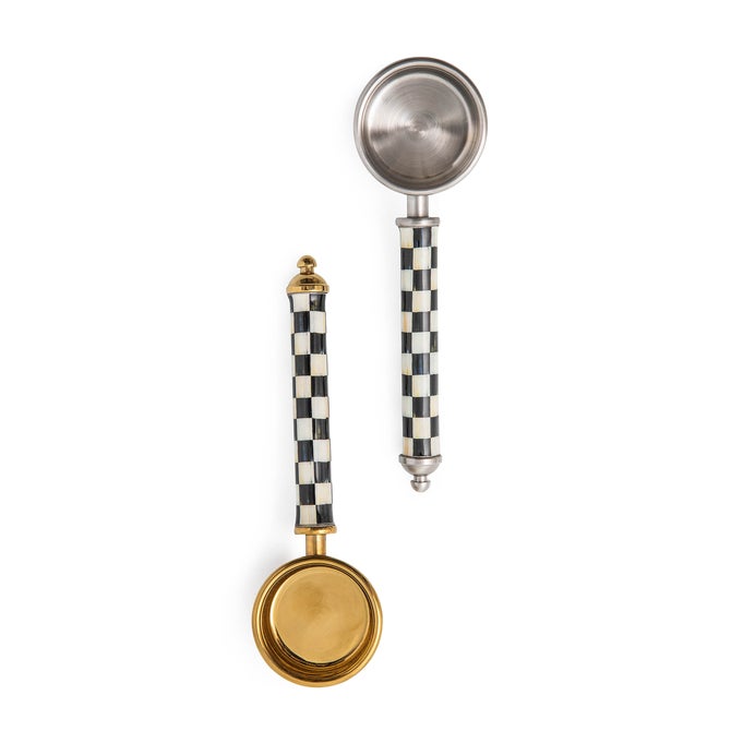Courtly Check Supper Club Gold Coffee Scoop - {current_domain}