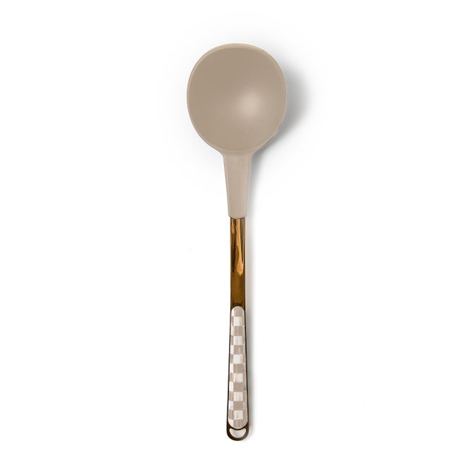 Mocha Check Ladle - {current_domain}